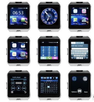 Reloj inteligente compatible con tarjeta TF, SIM, cámara, deporte, Bluetooth