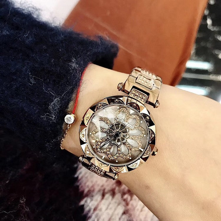 Elegant atmosphere watch fashion time to run ladies watch