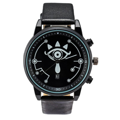 Luminous three-dimensional quartz watch