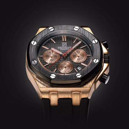 Multifunctional men's quartz watch