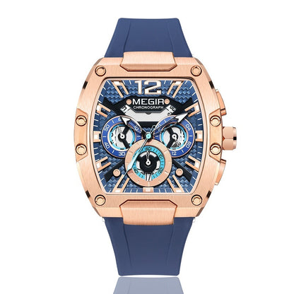 Reloj deportivo de moda luminoso e impermeable para hombre