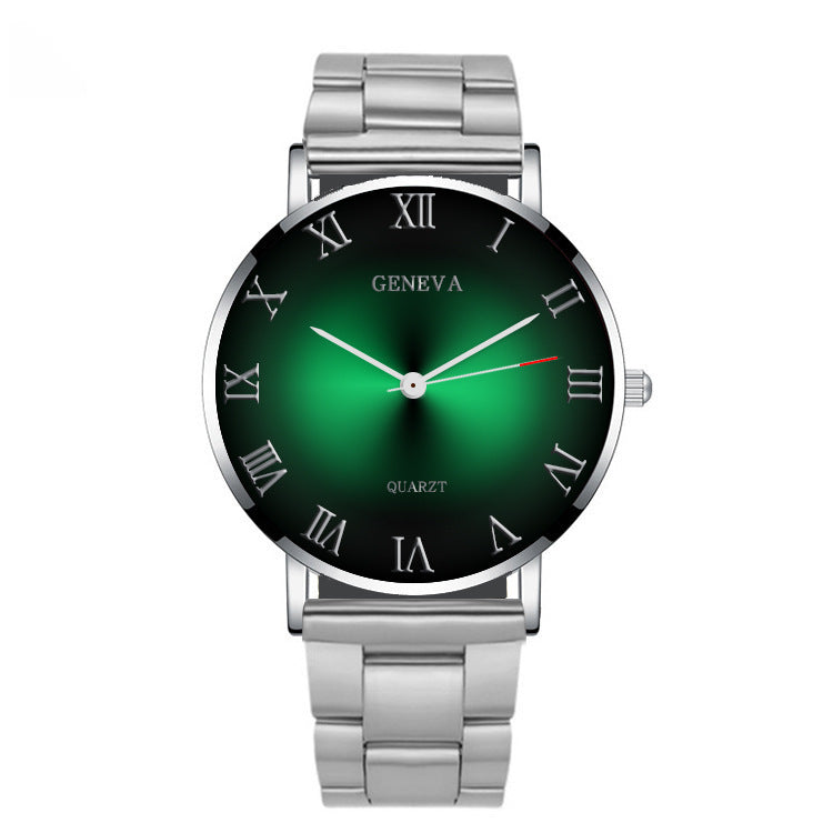 Reloj de hombre con números romanos