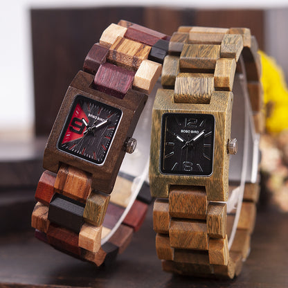 reloj de madera 