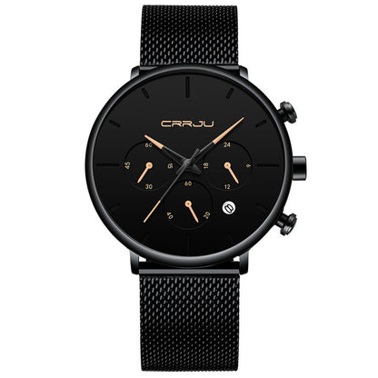 Six Pin Men's Casual Personality Watch Fashion Popular Men's Watch
