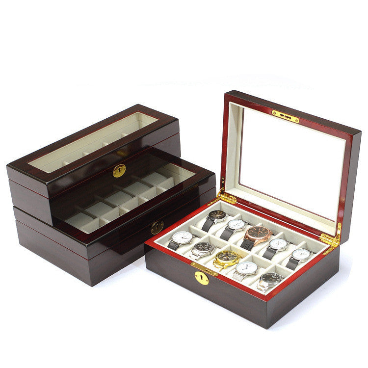 Foreign Trade Watch Box Stock Tree Pattern Paint Watch Box Source