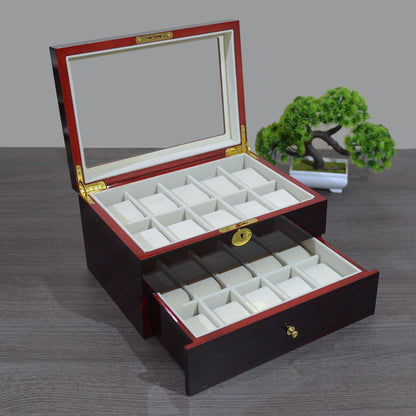 Foreign Trade Watch Box Stock Tree Pattern Paint Watch Box Source