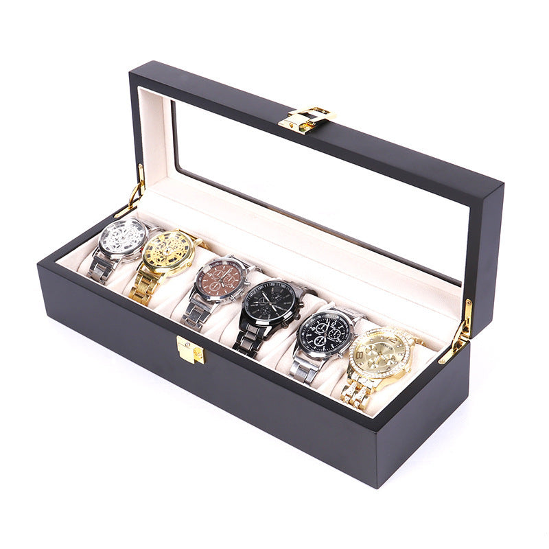 High-end Watch Box Wooden Box Storage Box Watch Box