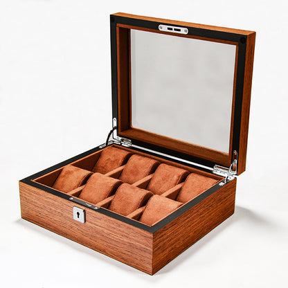 Wooden Watch Storage Window Display Box