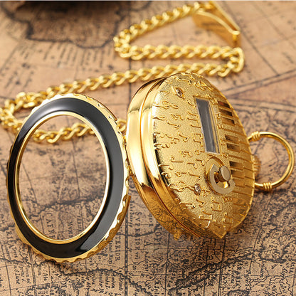 Eight Music Box Hollow Necklace Watch Waterproof