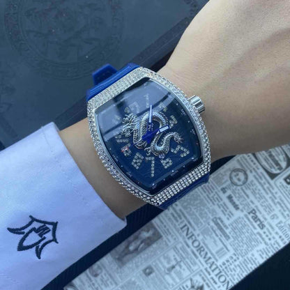 Personalized Dial High-Quality Leather Business Men's Watch