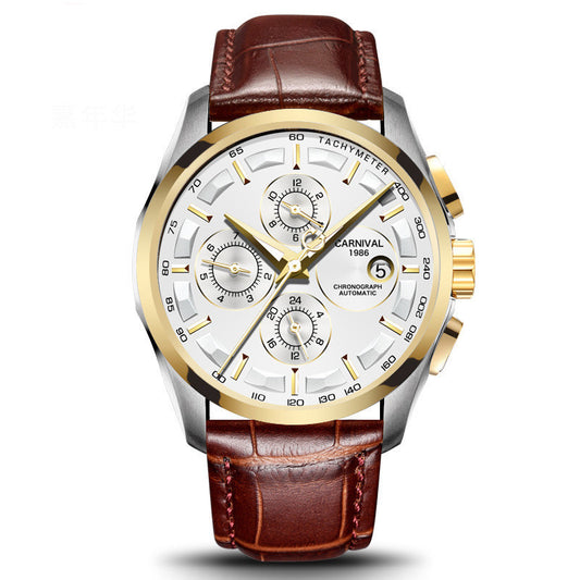 Men's Mechanical Watch Automatic Fashion Trend Waterproof