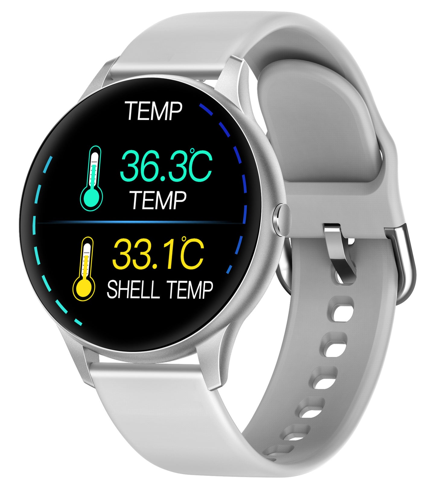 K21 Color Screen Spo2 And Body Temperature Monitoring Smart Bracelet