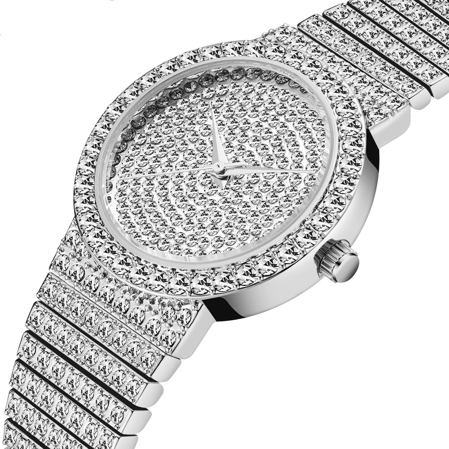 Women'S Watch Gold Korean Version Star Diamond Waterproof Quartz Watch