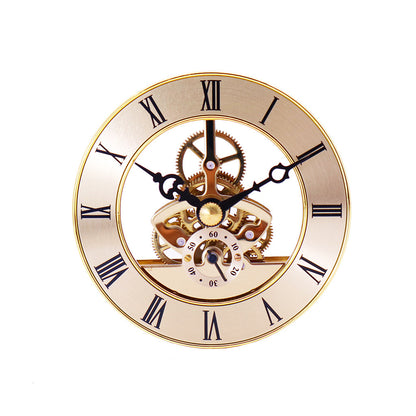 Movimiento de reloj transparente Movimiento de engranajes Cristal