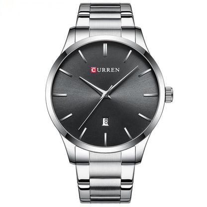 Men's Simple Large Dial Quartz Watch