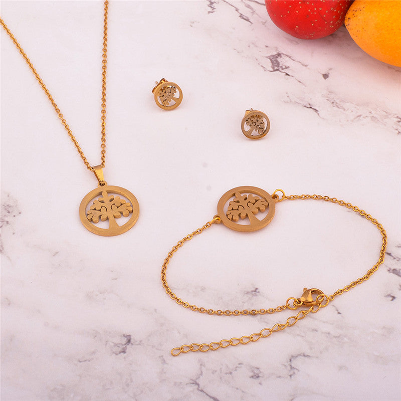 Fashion Necklace Simple Atmosphere Ladies Gift Set