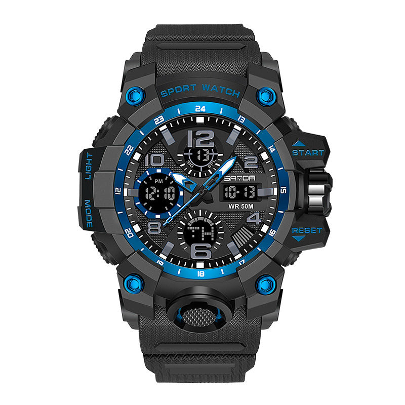 Reloj deportivo electrónico Reloj de cuarzo para hombre