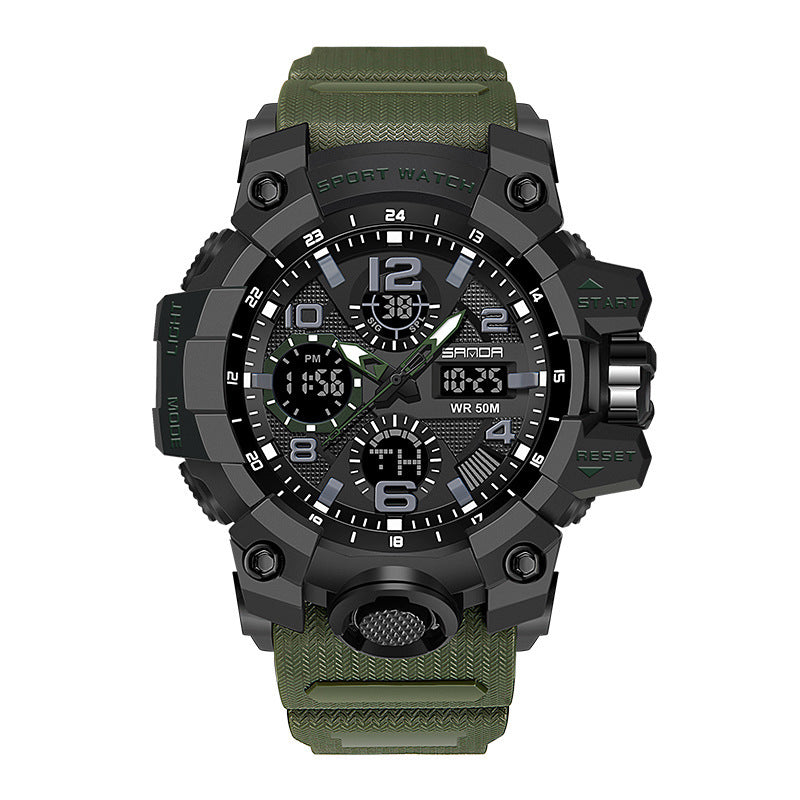 Reloj deportivo electrónico Reloj de cuarzo para hombre