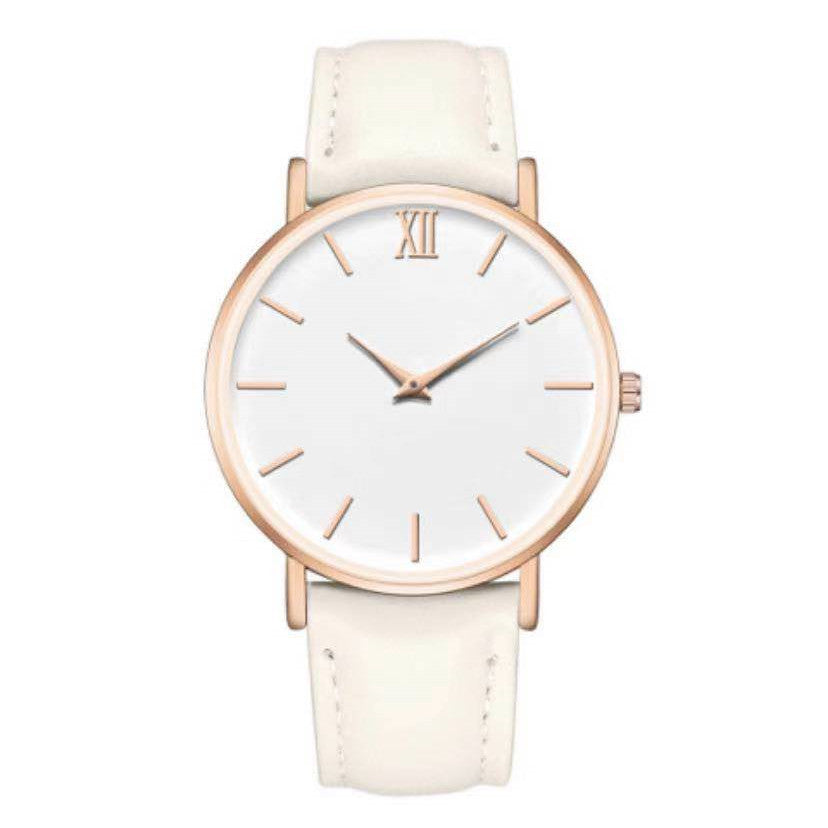 Reloj con correa Reloj esmerilado Reloj de cuarzo de moda para mujer