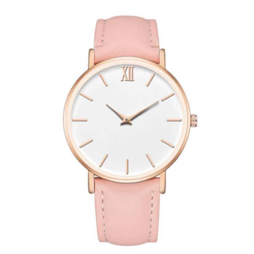 Reloj con correa Reloj esmerilado Reloj de cuarzo de moda para mujer