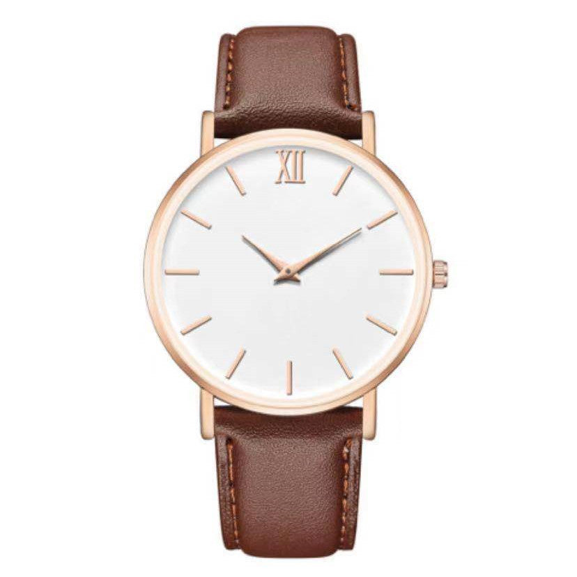 Reloj con correa Reloj esmerilado Reloj de cuarzo de moda para mujer