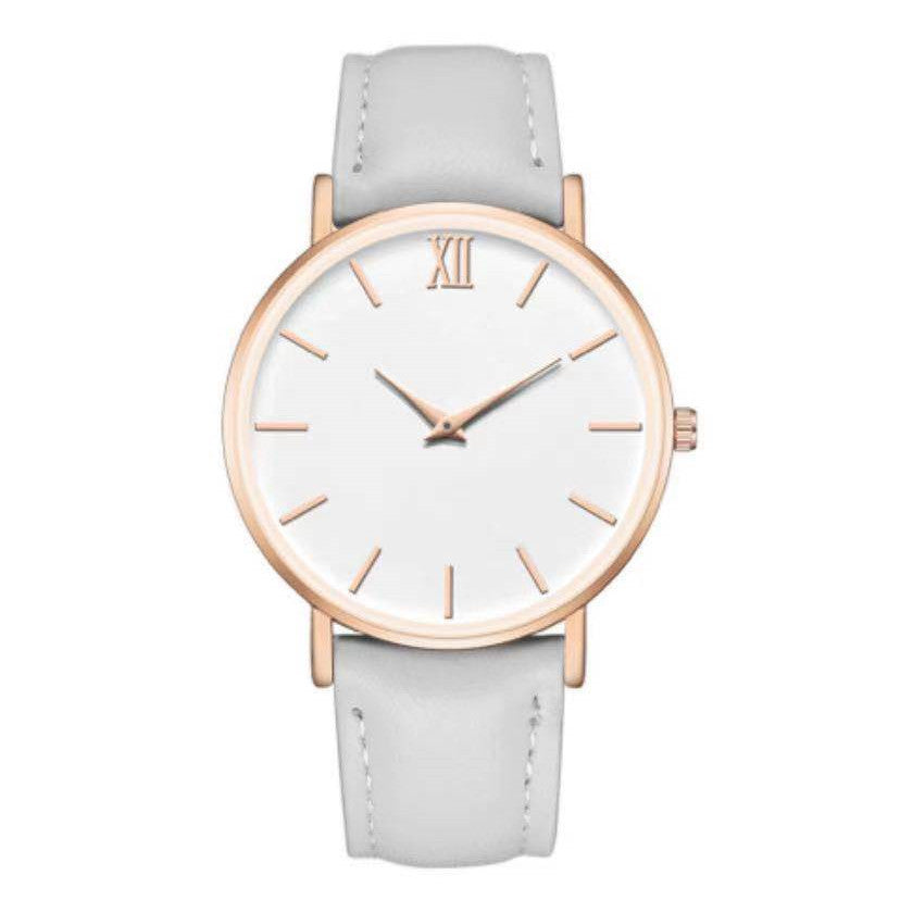 Reloj con correa Reloj esmerilado Reloj de cuarzo de moda para mujer