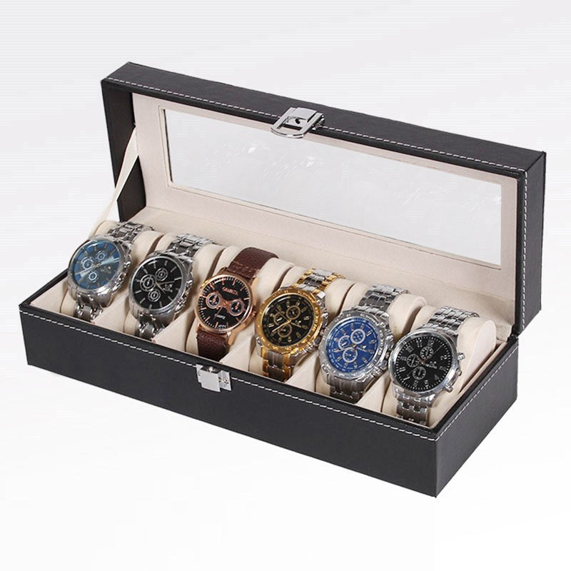 Watch Jewelry Box 6-digit Watch Window Display Box