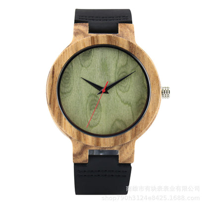 Simple Casual Wood Watch Men