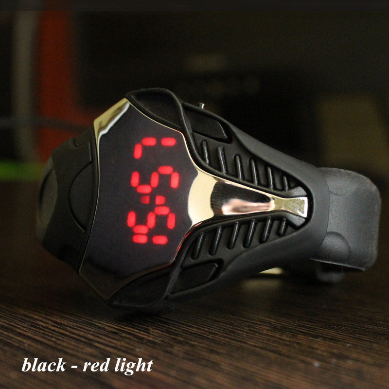 Reloj digital LED de silicona para deportes, fitness, ocio, reloj electrónico