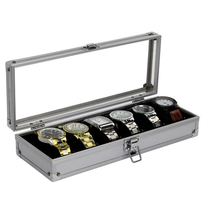 Six Twelve Digits Watch Storage Box Counter Display Box