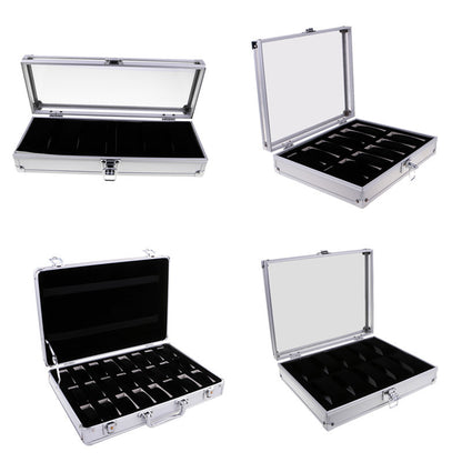 Six Twelve Digits Watch Storage Box Counter Display Box