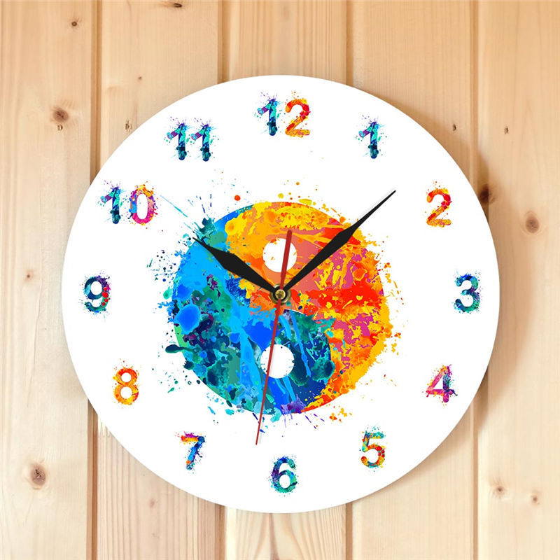 Yin Yang Bagua Decoration Clock Wall Clock