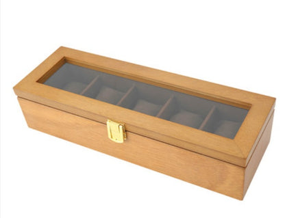 Wooden watch box