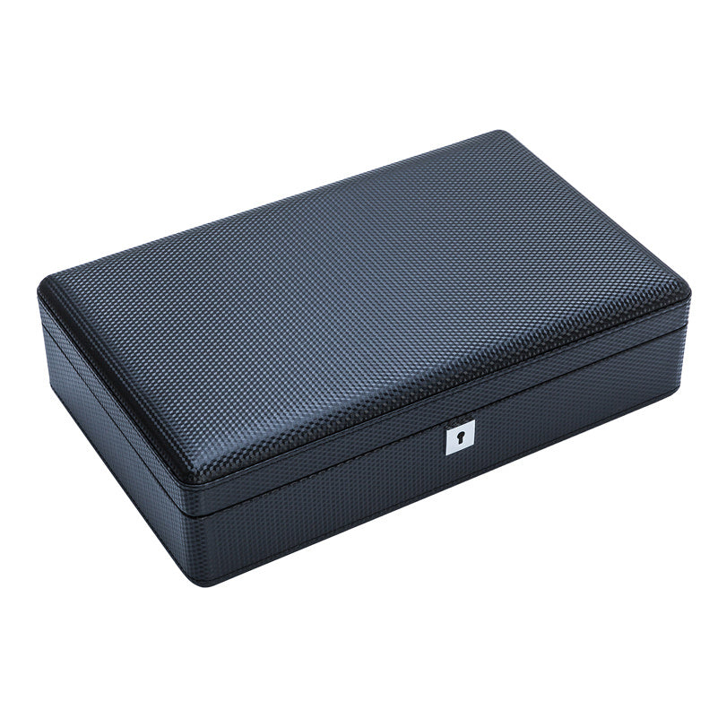 Carbon fiber leather watch box