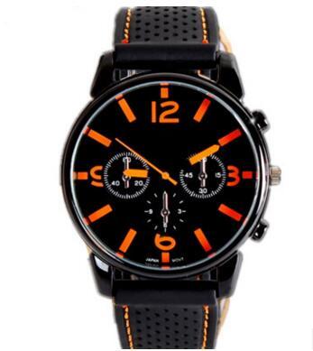 Reloj deportivo con concepto de coche de tres ojos para hombre, reloj de moda para hombre, reloj de venta caliente al por mayor