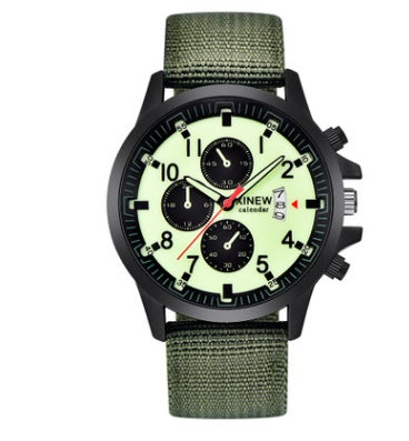 Relojes de marca para hombre, reloj deportivo militar con correa de nailon a la moda