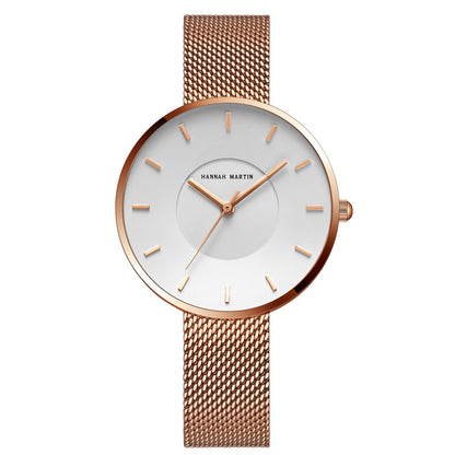 Basket-colored watch