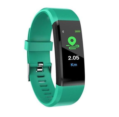 Pulsera inteligente con Bluetooth, monitor de ritmo cardíaco, reloj de actividad física