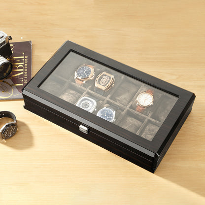 12 - digit storage display watch box