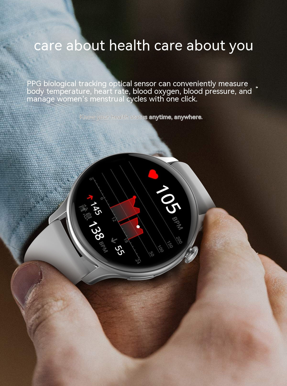 Reloj inteligente compatible con llamadas NFC y Bluetooth, reloj deportivo con presión arterial