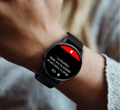 Reloj inteligente compatible con llamadas NFC y Bluetooth, reloj deportivo con presión arterial