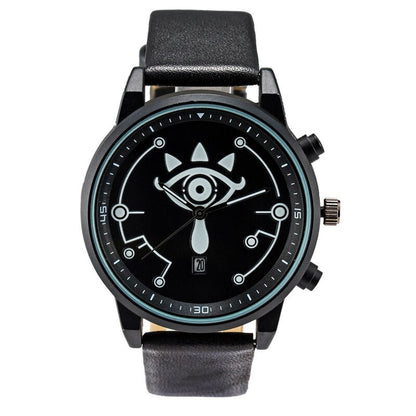 Luminous three-dimensional quartz watch