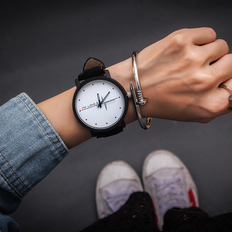 Reloj creativo de tendencia retro para estudiantes