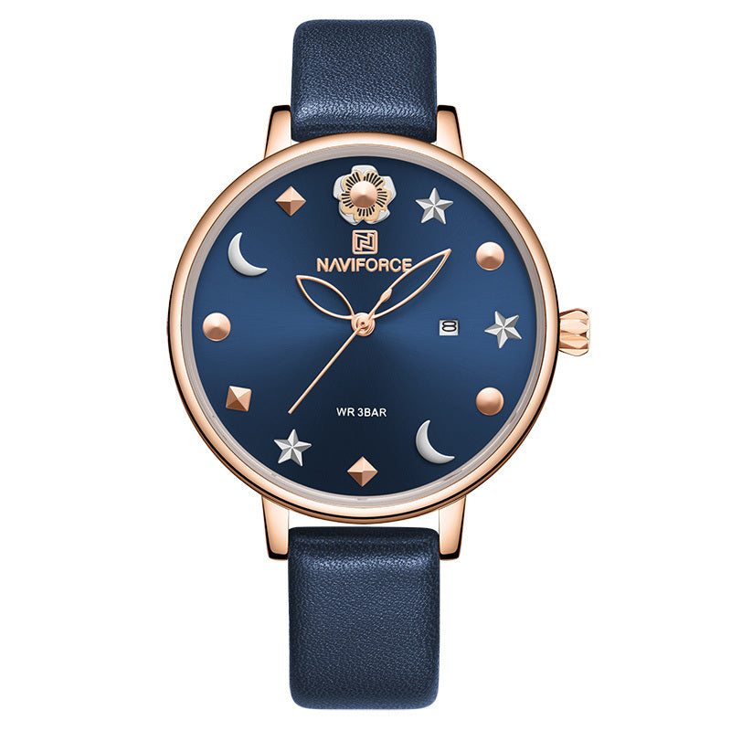 Fashion starry sky ladies watch