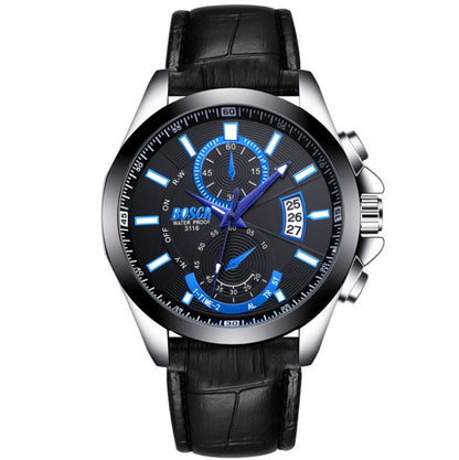 Steel band calendar sports waterproof large dial