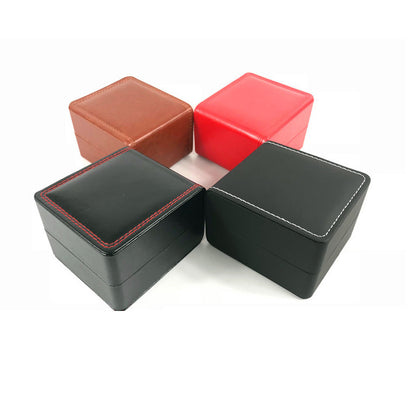 PU Leather Round Corner Watch Packaging Box Watch Box Jewelry Box