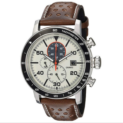 Six Needle City Fashion Business Men's Quartz Belt Watch