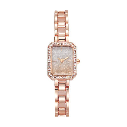 Reloj de mujer con diamantes de imitación, compacto y temperamental