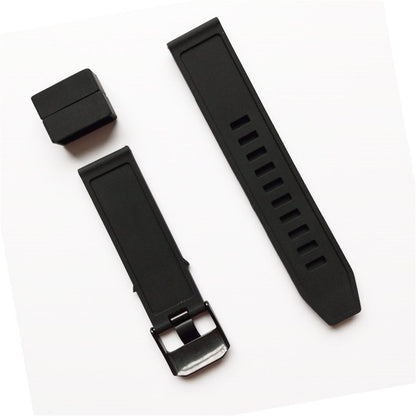 23mm silicone strap