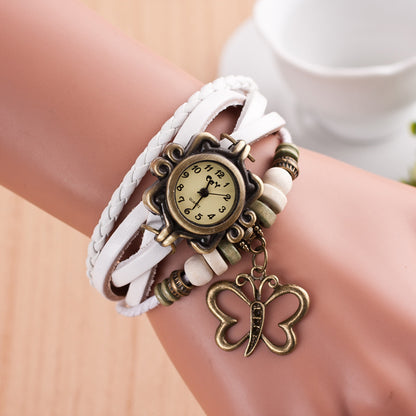 New bracelet bracelet hollow butterfly female style punk fashion punk fashion female student Watch